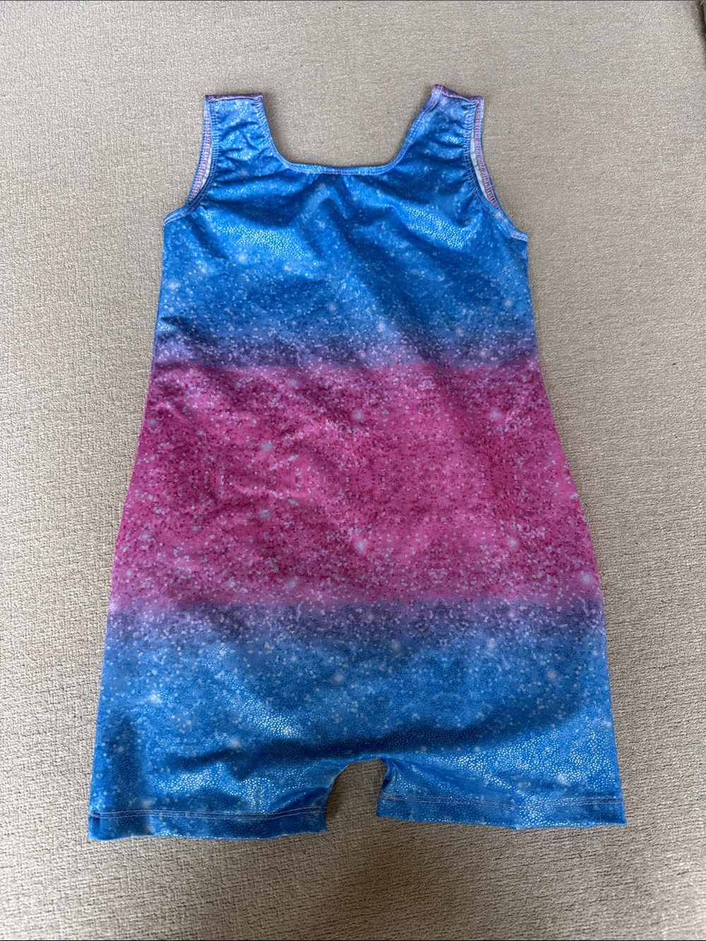 Galaxy Ombre Athletic Leotard